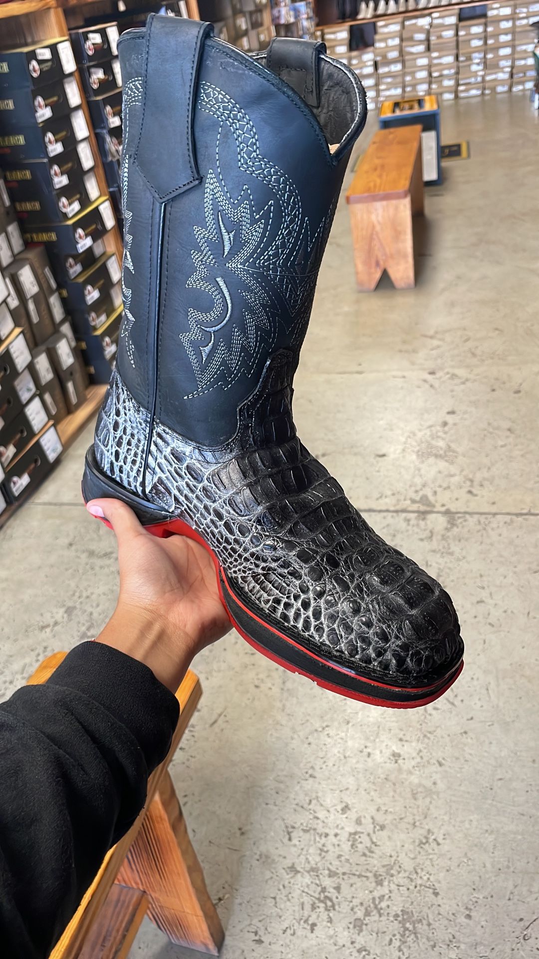 Steel Toe Work Boot For Men