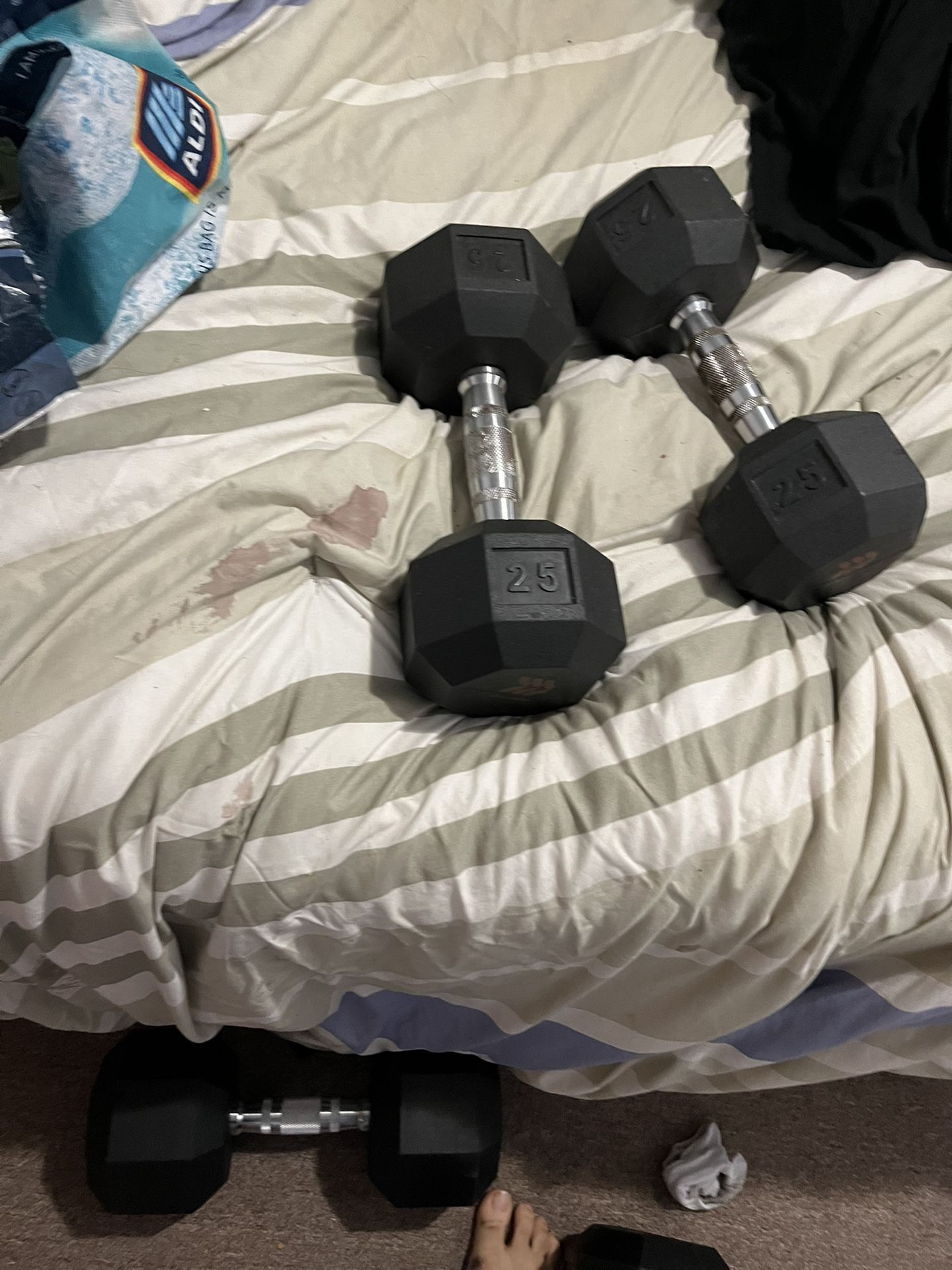Set of Two 25 Pound Weights