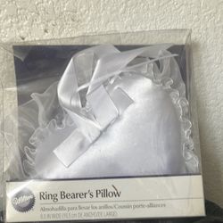 Heart Shape Ring Bearer Pillow 