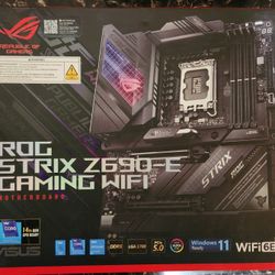 ASUS ROG STRIX Z690 - E GAMING WIFI LGA 1700 ATX MOTHERBOARD