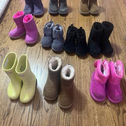 Size 10 Uggs & Hunter boots