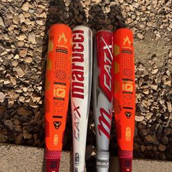 Easton Hype Fire And Marucci Cat X All USSSA 2 3/4”