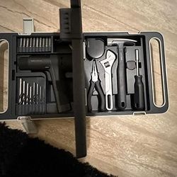 Tool set with Cordless Brushless Drill