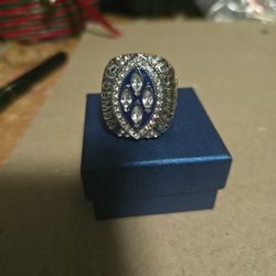 Size 11 Stainless Stainless Dallas Cowboys Championship Ring Michael IRVIN 