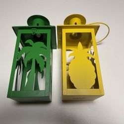 Metal lanterns