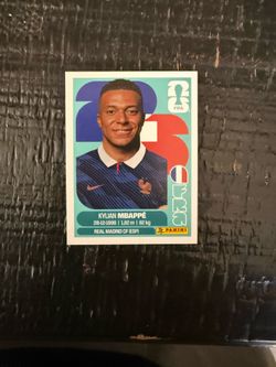 FIFA WORLD CUP STICKER MBAPPE