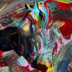 Painted Custom Mini Unicorn 