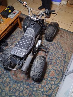 Mini Atv  4stroke 70cc Can Move 300pounds 