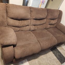 Brown Recliner Couch
