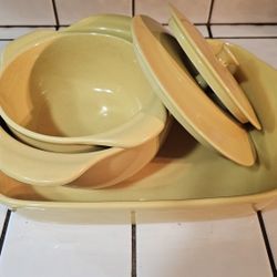 Vintage Cookware 50s Ceramic Cookery