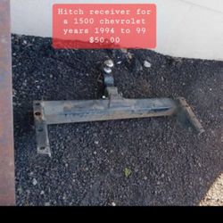 Hitch receiver & 2" ball hitch