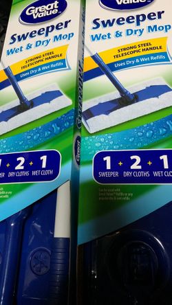 Sweeper wet & dry mop