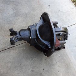 Ford 8" rear pumpkin assembly.