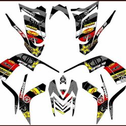 Yamaha Raptor 700 Graphic Kit  06 To 2012