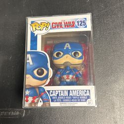 Funk Pop! Captain America Civil War #125 Captain America