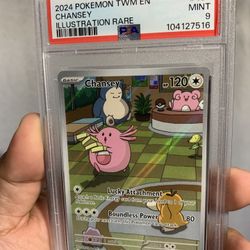 PSA Mint 9 Chansey 
