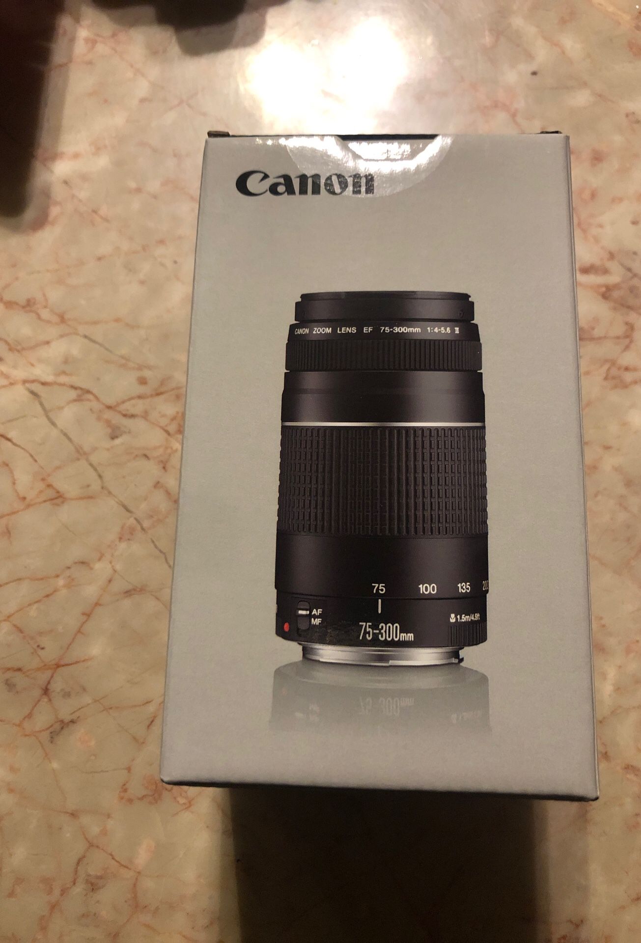 Canon lens