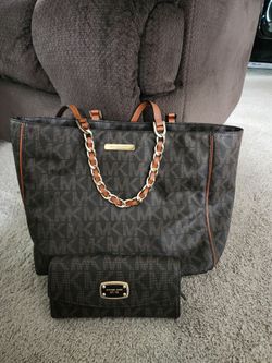 Michael kors purse and wallet