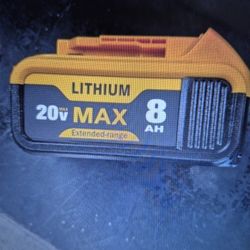 New  Dewalt Battery 20V 8 AH