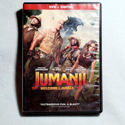 Jumanji - Welcome To The Jungle DVD (2017) 