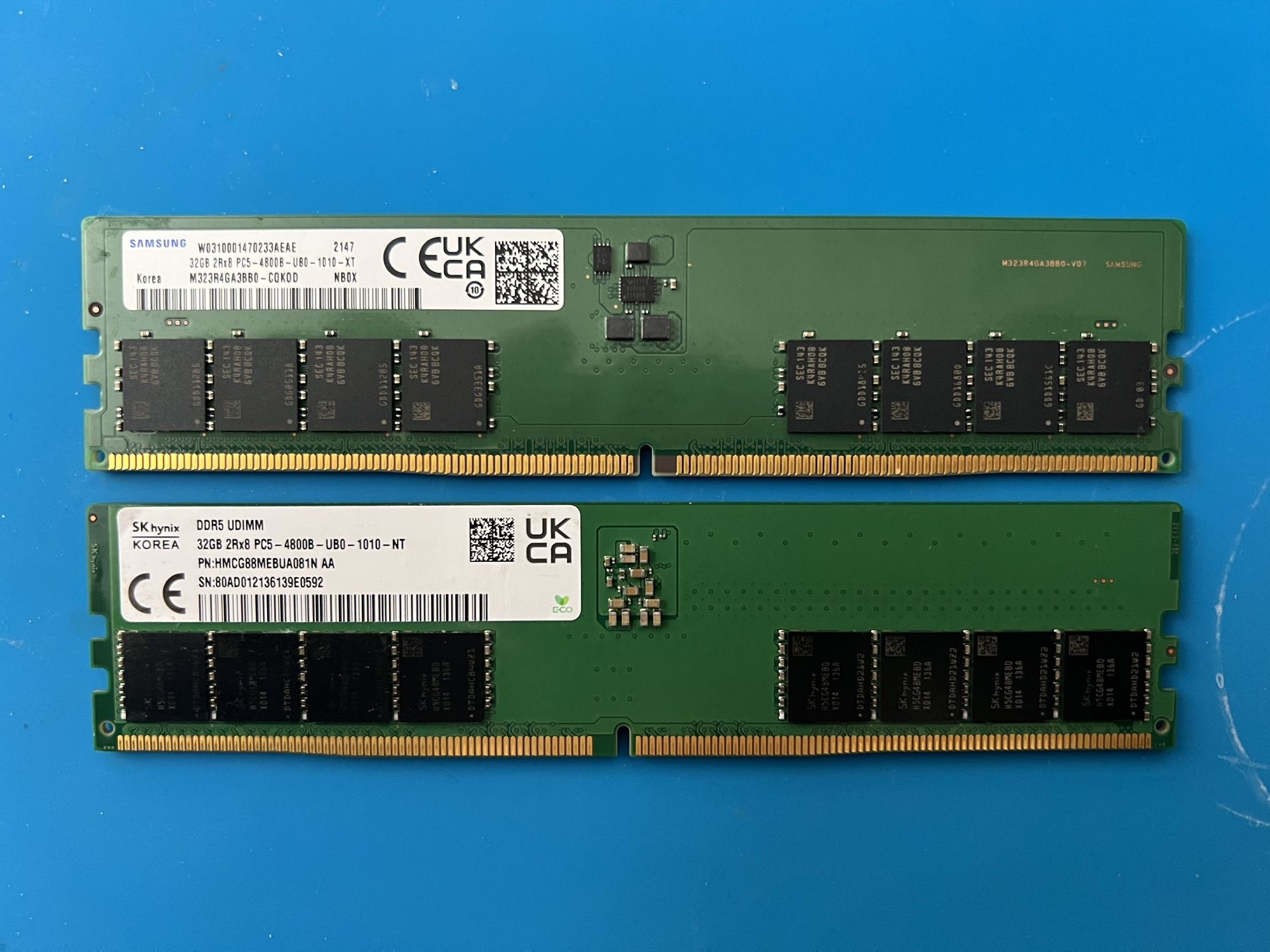 SAMSUNG/SK RAM DDR5 4800 64G (32*2)