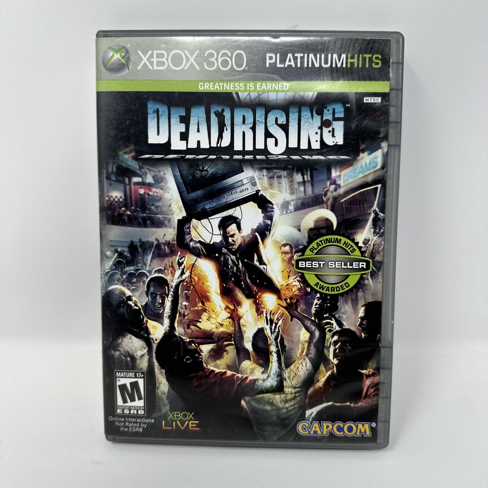 Dead Rising -- Platinum Hits Edition (Microsoft Xbox 360, 2006)
