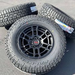 NEW 17" Wheels & 265/70R17 Tires TRD PRO Toyota 4runner Tacoma Tundra Rims Lexus GX460 GX470 6x139.7 FJ Cruiser Sequoia 