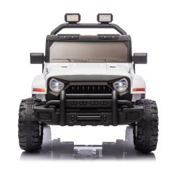 12V Kids Ride On Electric Car W/Parents Control,Dual drive, Four-wheel Suspension,With music,Bluetooth,MP3,USB,with headlights, steering wheel quick r