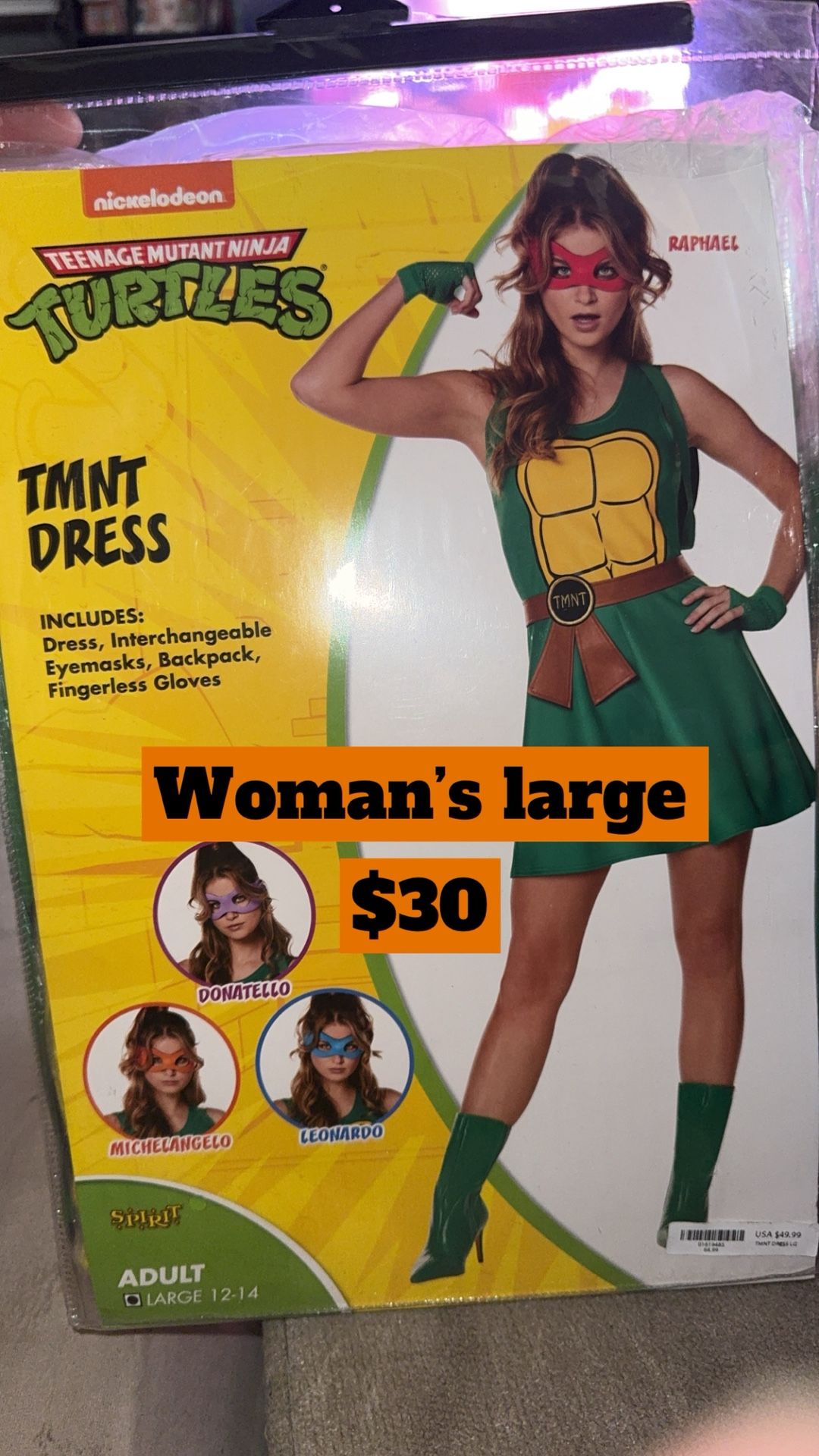 Woman’s Large New Costume