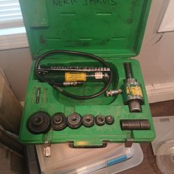 767 greenlee hydraulic knockout