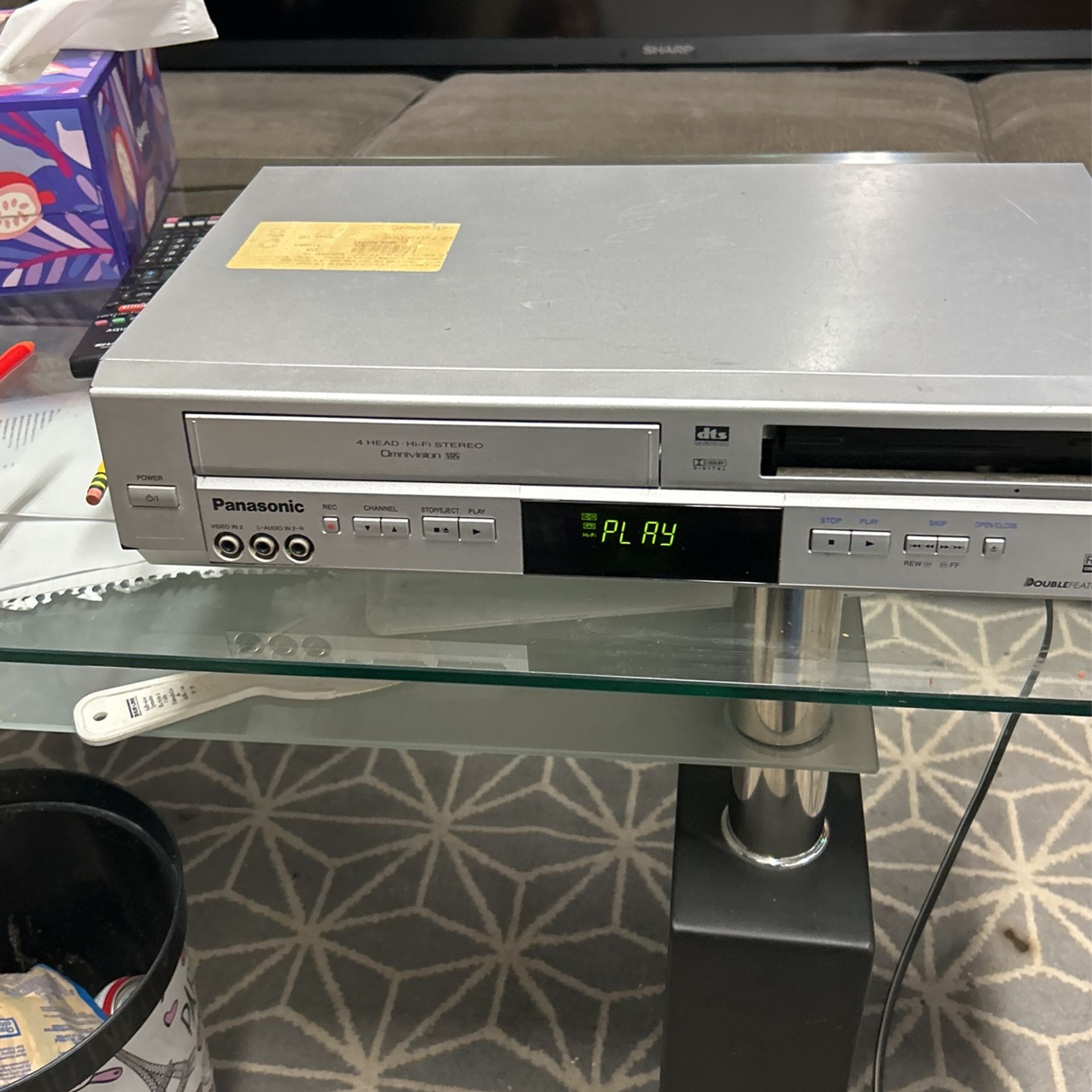 Panasonic Dvd And VHS