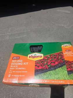 1.5 x 13 ft of no dig landscape edging