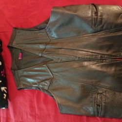 2xl Leather Vest 
