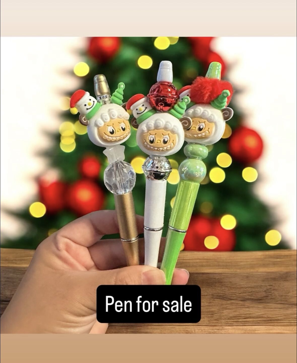 Labubu Pen Christmas