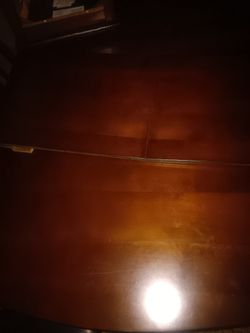 DINING TABLE 6 Pce. SET, EXTRA, LEAF