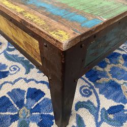 Reclaimed Wood Coffee Table 