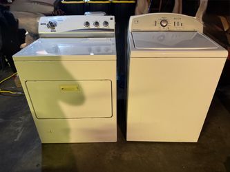 Washer and dryer set