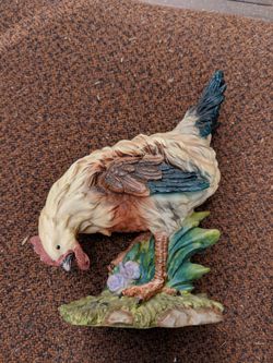 Rooster Decor Approximately 6 Inches Tal