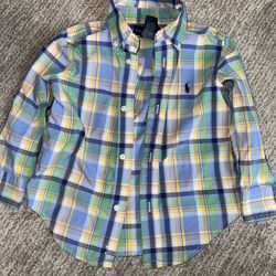 Boys Easter Ralph Lauren Polo Shirt 2T
