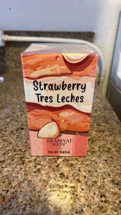 Strawberry Tres Leches by Arabiyat Sugar 100ml BNIB