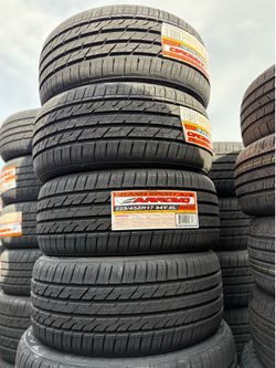 225/45/17 Arroyo vendo set de llantas Nueva con 50,000 millas de garantía