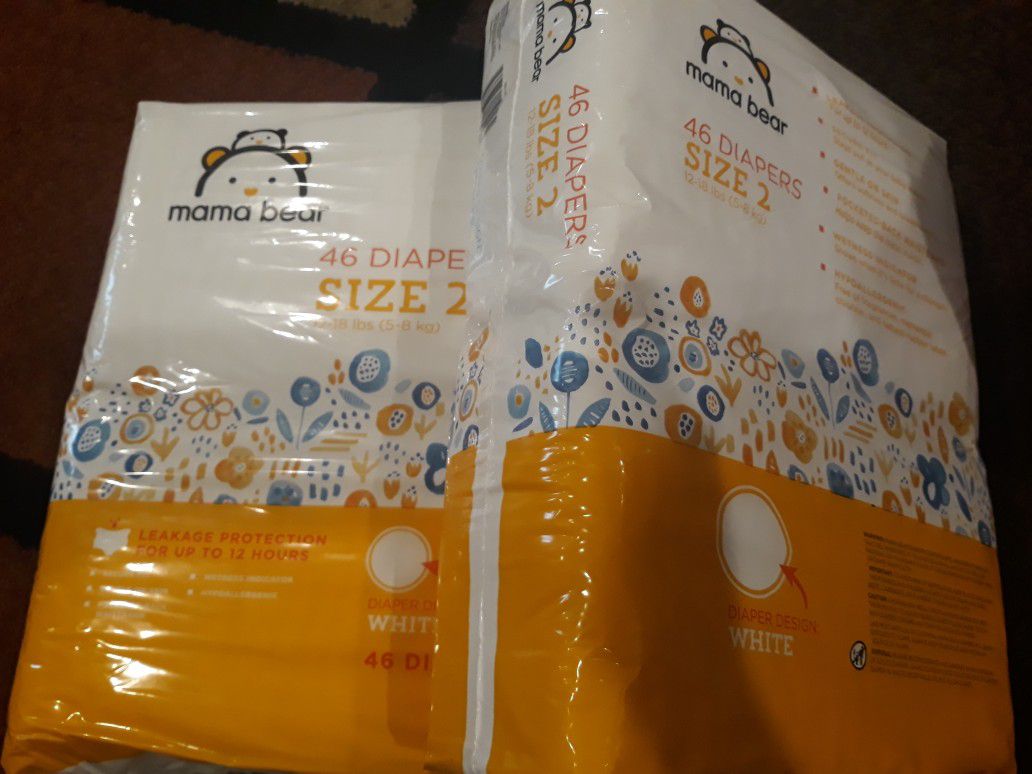 🔺️(92 new Diapers Size 2 )🔻 👶 $25 price firm Priority to First pick up ✔❗92 pañales Size 2 nuevos $25 por todos Recogida en Vallejo
