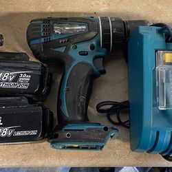 Makita 18v Impact Driver + Hammer Drill