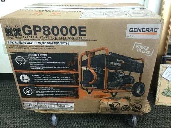 GP 8000E Generator