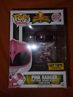 Funko Pop Pink Ranger #407 Hot Topic Exclusive