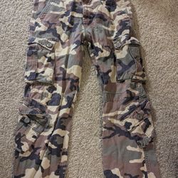 VINTAGE CARGO PANTS 1978 MATCHSTICK 