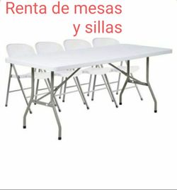 Mesas Y Sillas