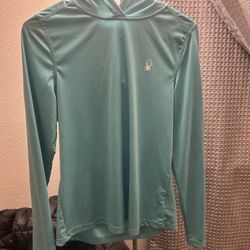Long Sleeve Blue Shirt, Size Medium. $15 Obo