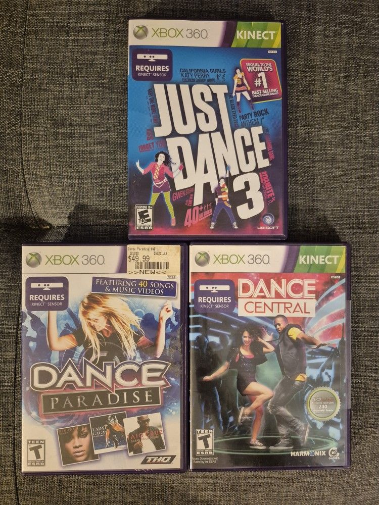 Xbox 360 DANCING GAMES