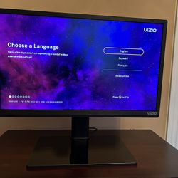 Vizio 24” Smart Tv with Multi Functional Stand 